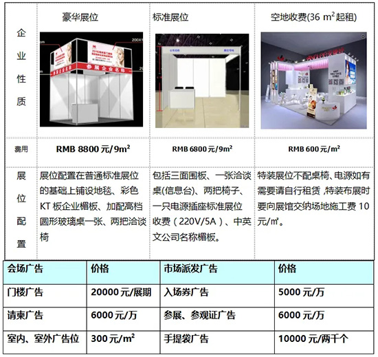 廈門國際美容美發(fā)化妝用品博覽會價格 廈門國際美容美發(fā)化妝用品博覽會價格